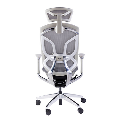 Comfortable Computer Home Office Chair Light Grey Mesh Height Adjustable Seats Ergonomic Office Chairs